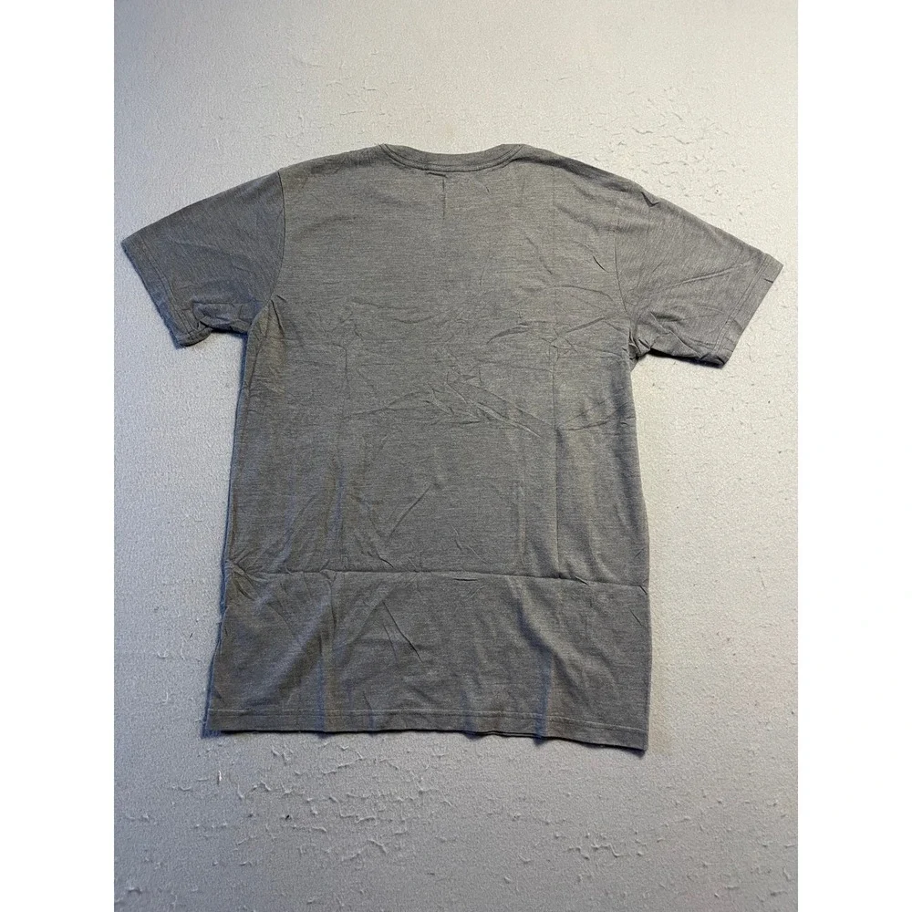 The North Face T-Shirt Poly Cotton Viscose Gray Medium Mens